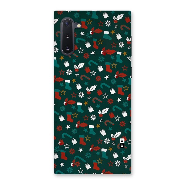 Christmas Pattern Design Back Case for Galaxy Note 10