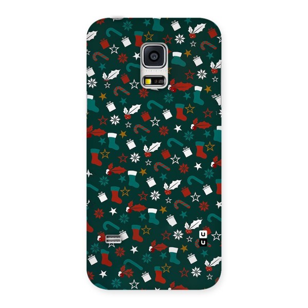 Christmas Pattern Design Back Case for Galaxy S5 Mini