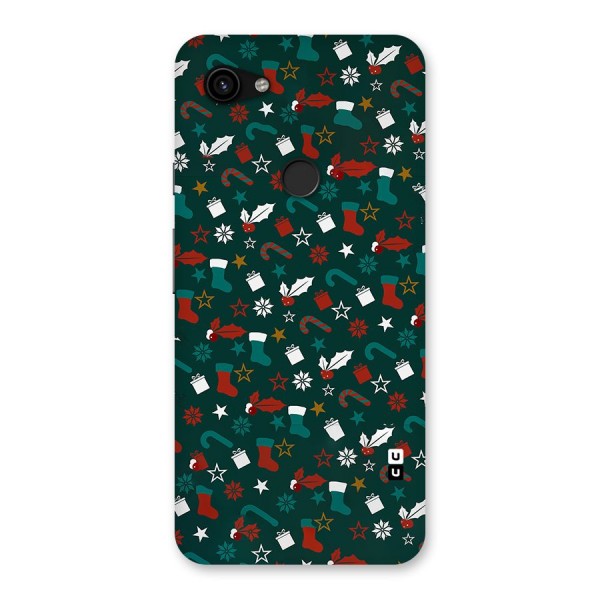 Christmas Pattern Design Back Case for Google Pixel 3a XL