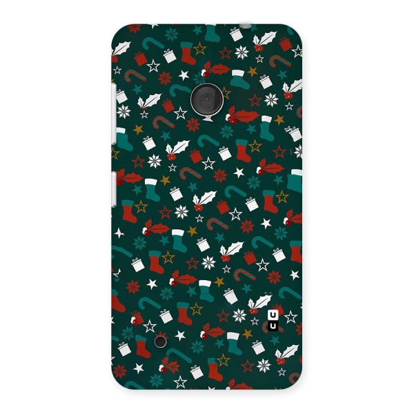 Christmas Pattern Design Back Case for Lumia 530