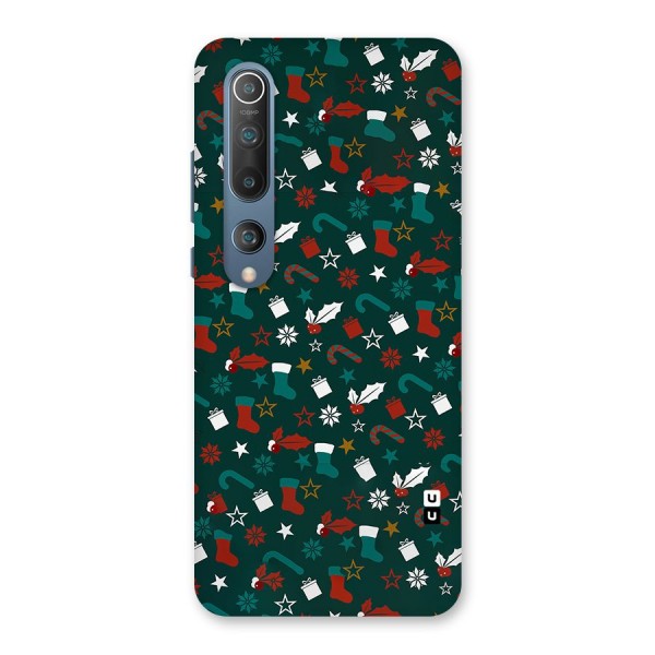 Christmas Pattern Design Back Case for Mi 10