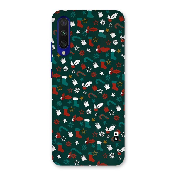 Christmas Pattern Design Back Case for Mi A3