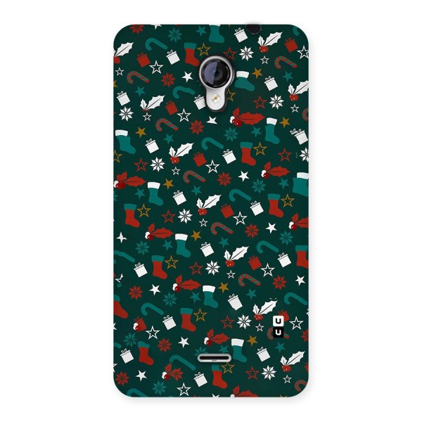 Christmas Pattern Design Back Case for Micromax Unite 2 A106