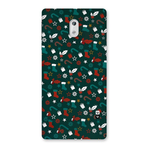 Christmas Pattern Design Back Case for Nokia 3