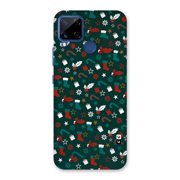 Christmas Pattern Design Back Case for Realme C12