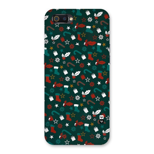 Christmas Pattern Design Back Case for Realme C2