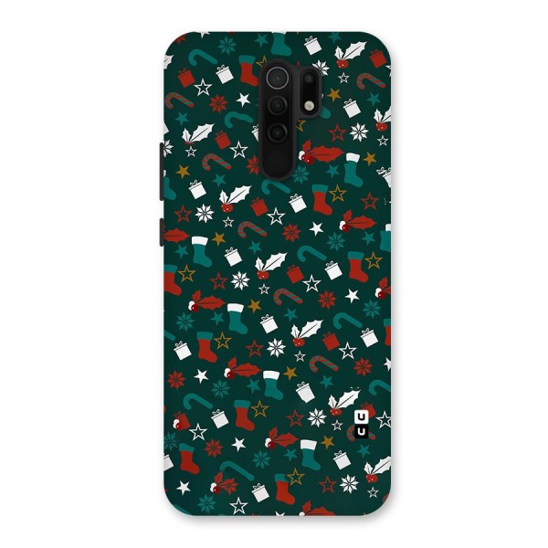 Christmas Pattern Design Back Case for Redmi 9 Prime