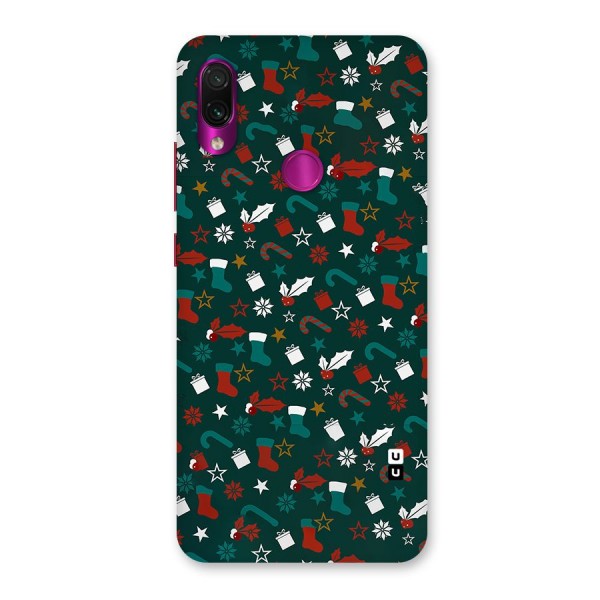 Christmas Pattern Design Back Case for Redmi Note 7 Pro