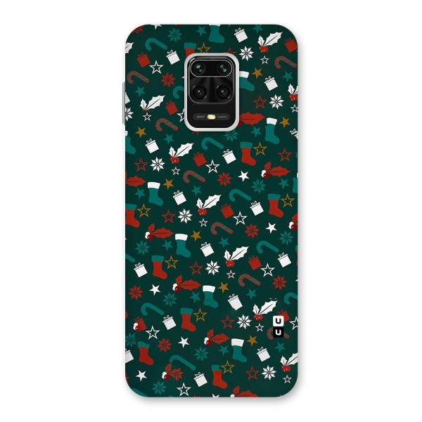 Christmas Pattern Design Back Case for Redmi Note 9 Pro