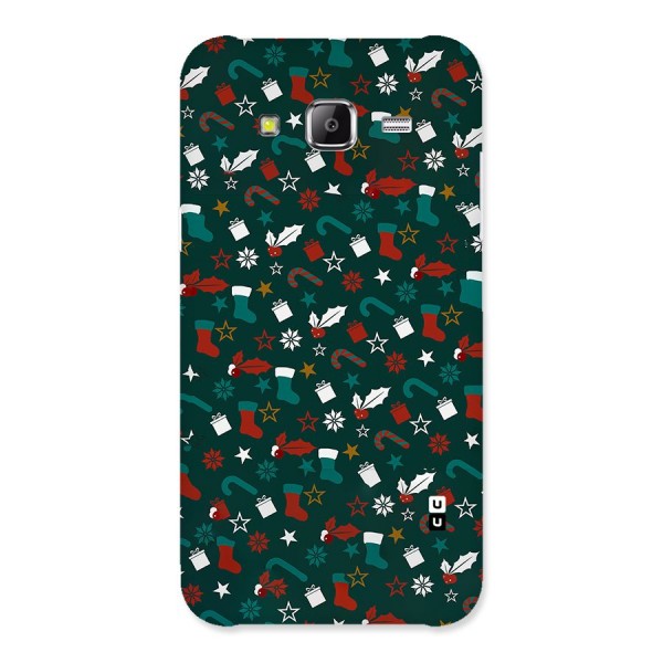 Christmas Pattern Design Back Case for Samsung Galaxy J5