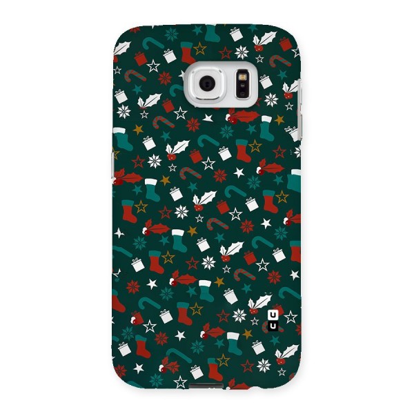 Christmas Pattern Design Back Case for Samsung Galaxy S6