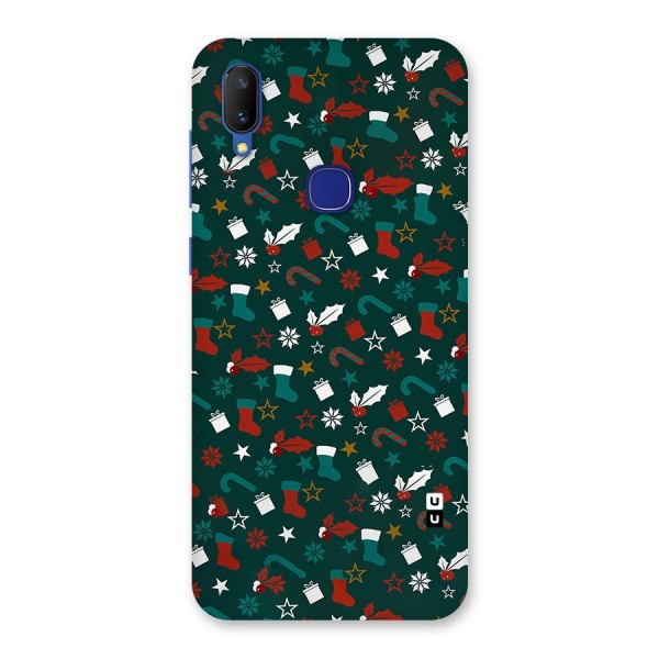 Christmas Pattern Design Back Case for Vivo V11