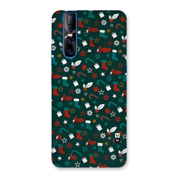 Christmas Pattern Design Back Case for Vivo V15 Pro