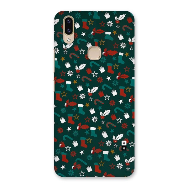 Christmas Pattern Design Back Case for Vivo V9