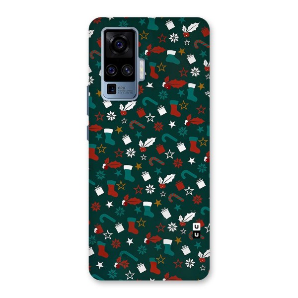 Christmas Pattern Design Back Case for Vivo X50 Pro