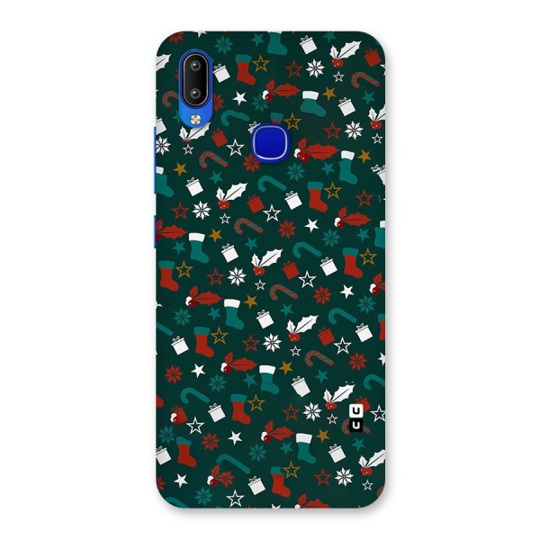 Christmas Pattern Design Back Case for Vivo Y91