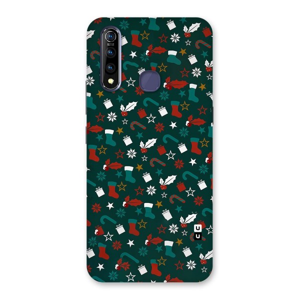 Christmas Pattern Design Back Case for Vivo Z1 Pro