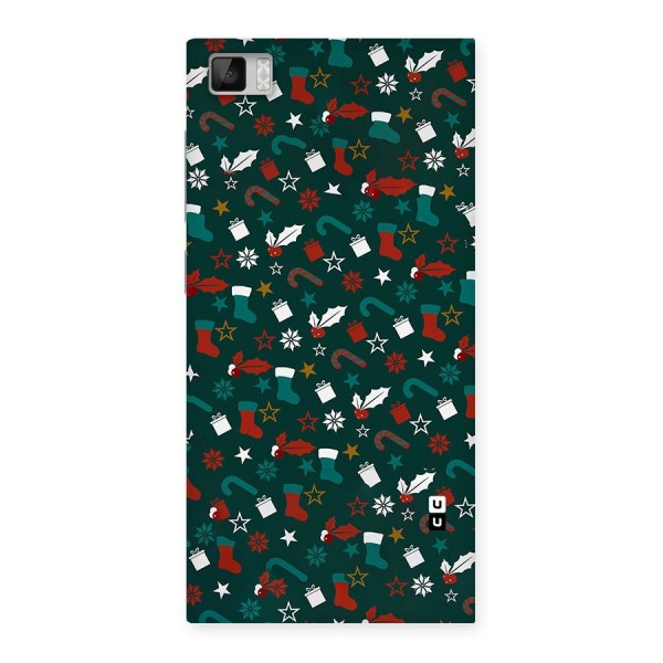 Christmas Pattern Design Back Case for Xiaomi Mi3