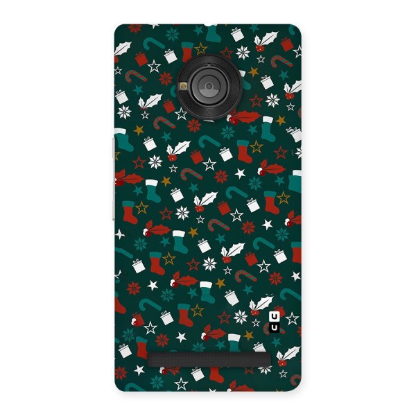 Christmas Pattern Design Back Case for Yu Yuphoria