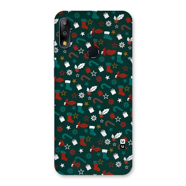 Christmas Pattern Design Back Case for Zenfone Max Pro M2