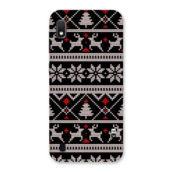 Christmas Seamless Aztec Pattern Back Case for Galaxy A10