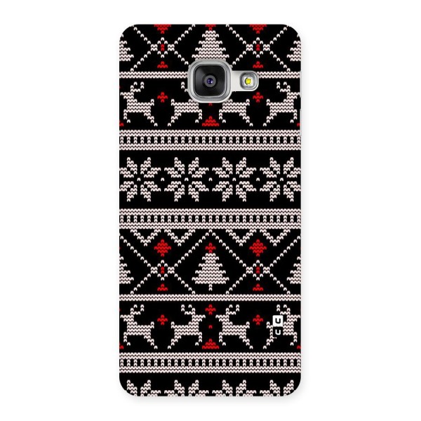 Christmas Seamless Aztec Pattern Back Case for Galaxy A3 (2016)