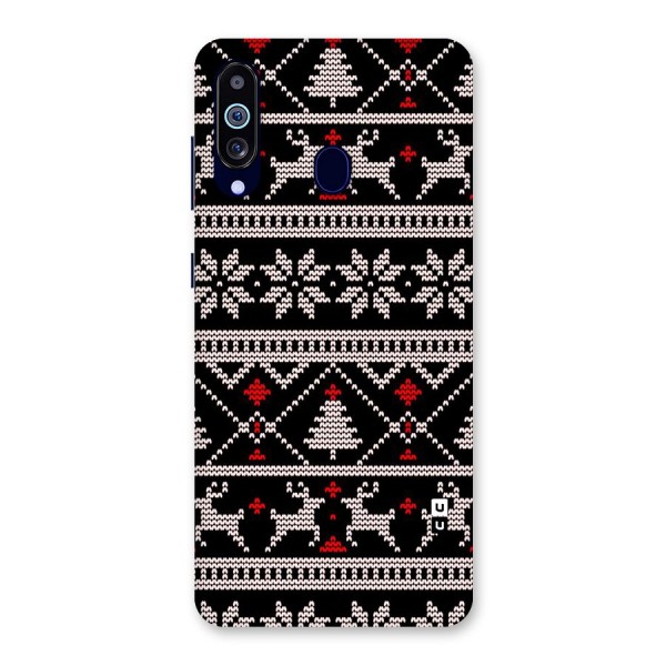 Christmas Seamless Aztec Pattern Back Case for Galaxy A60