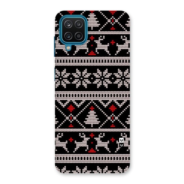 Christmas Seamless Aztec Pattern Back Case for Galaxy F12