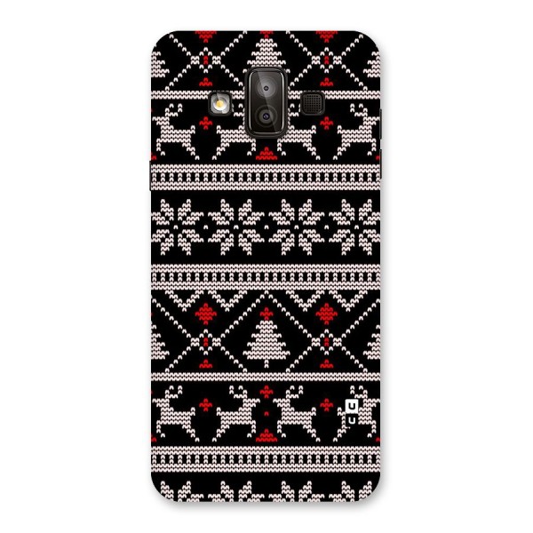 Christmas Seamless Aztec Pattern Back Case for Galaxy J7 Duo