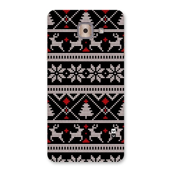 Christmas Seamless Aztec Pattern Back Case for Galaxy J7 Max