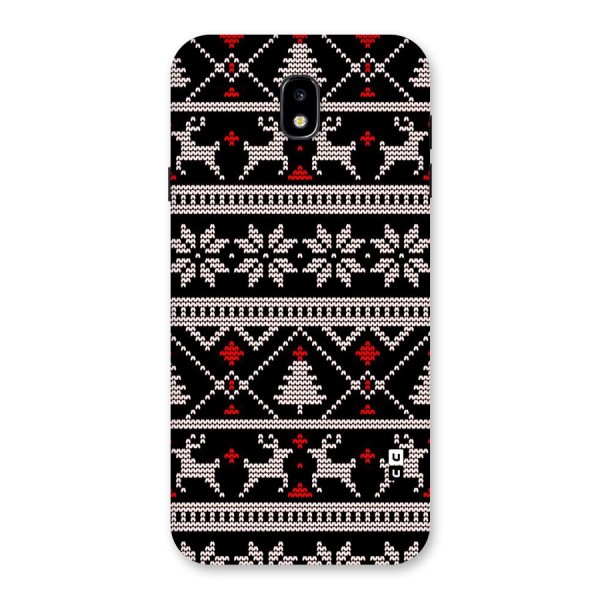 Christmas Seamless Aztec Pattern Back Case for Galaxy J7 Pro