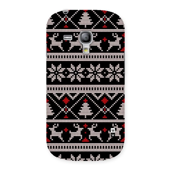 Christmas Seamless Aztec Pattern Back Case for Galaxy S3 Mini