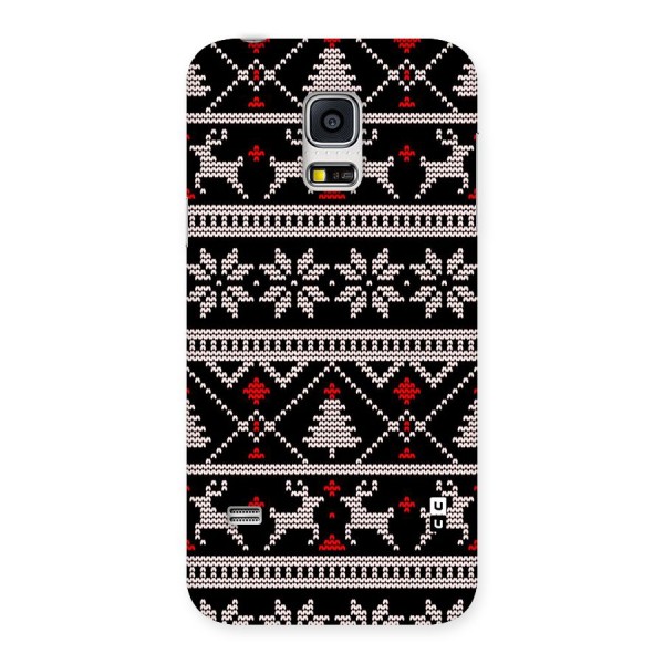 Christmas Seamless Aztec Pattern Back Case for Galaxy S5 Mini