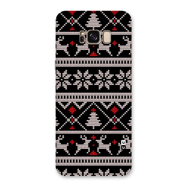 Christmas Seamless Aztec Pattern Back Case for Galaxy S8 Plus