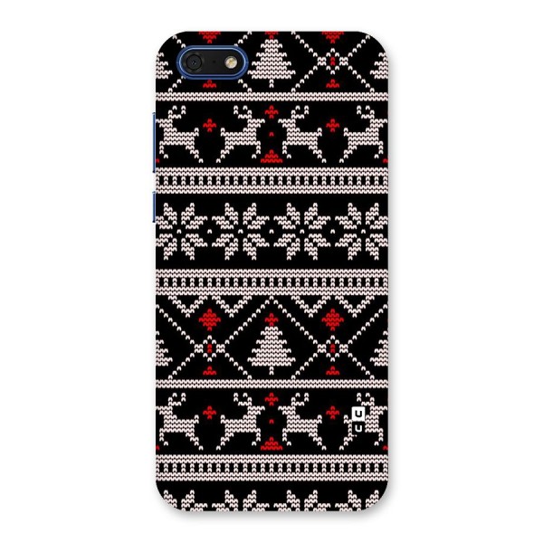 Christmas Seamless Aztec Pattern Back Case for Honor 7s