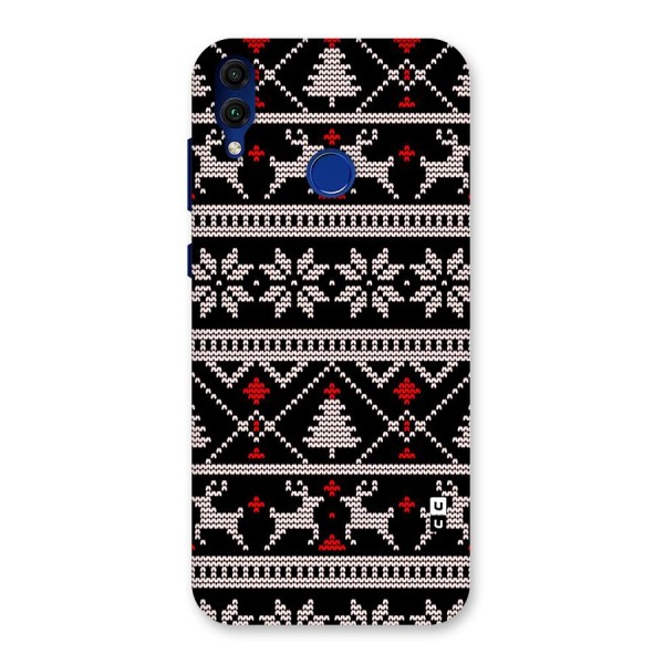 Christmas Seamless Aztec Pattern Back Case for Honor 8C