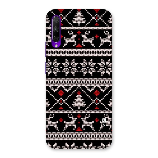 Christmas Seamless Aztec Pattern Back Case for Honor 9X Pro