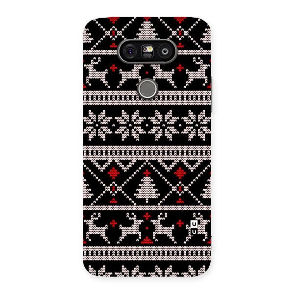 Christmas Seamless Aztec Pattern Back Case for LG G5