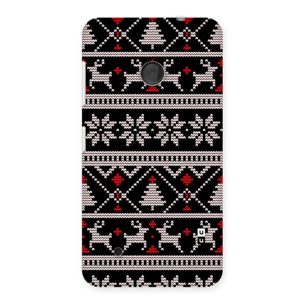 Christmas Seamless Aztec Pattern Back Case for Lumia 530