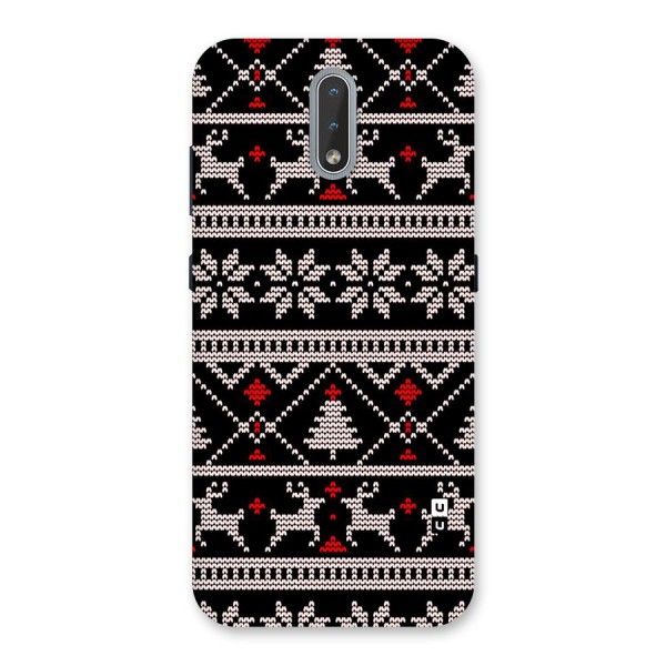 Christmas Seamless Aztec Pattern Back Case for Nokia 2.3