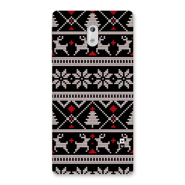 Christmas Seamless Aztec Pattern Back Case for Nokia 3