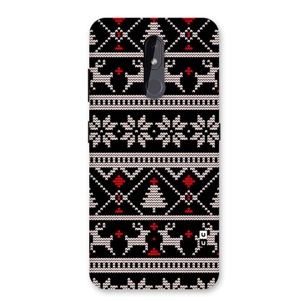 Christmas Seamless Aztec Pattern Back Case for Nokia 3.2