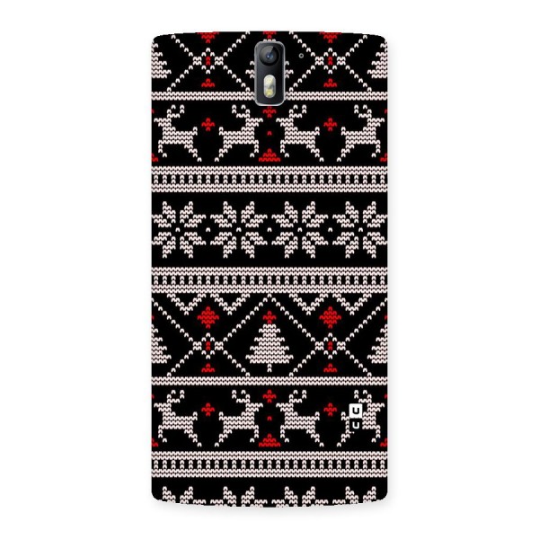 Christmas Seamless Aztec Pattern Back Case for OnePlus One