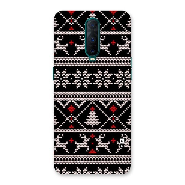 Christmas Seamless Aztec Pattern Back Case for Oppo R17 Pro