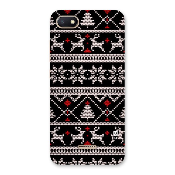 Christmas Seamless Aztec Pattern Back Case for Redmi 6A