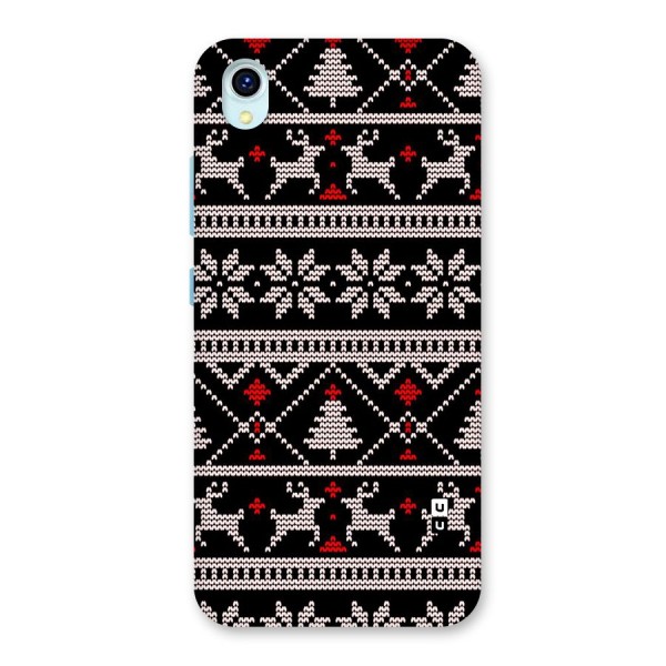 Christmas Seamless Aztec Pattern Back Case for Vivo Y1s