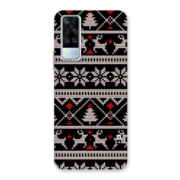 Christmas Seamless Aztec Pattern Back Case for Vivo Y51