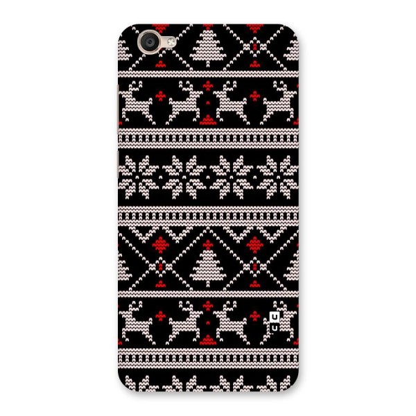 Christmas Seamless Aztec Pattern Back Case for Vivo Y55