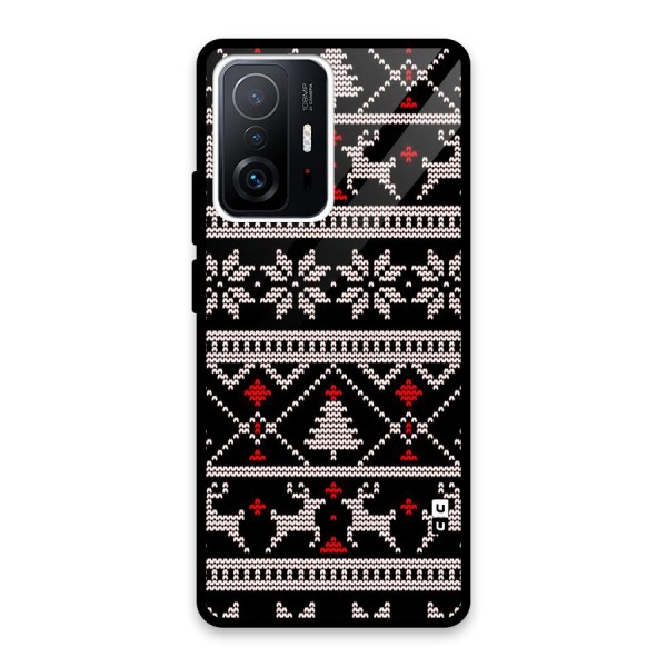 Christmas Seamless Aztec Pattern Back Case for Xiaomi 11T Pro