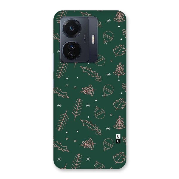 Christmas Season Leaves Back Case for Vivo iQOO Z6 Pro